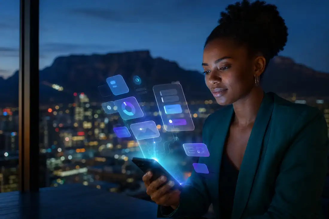 AI powered Flutter app development features for South African businesses